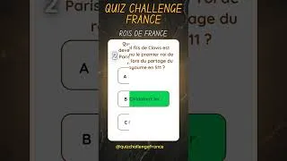 Miniature : Quiz : Connaissez-vous les Rois Mérovingiens ? #histoiredefrance  #quiz