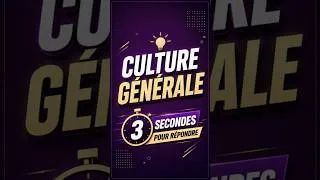 Miniature : T'as trop peu de temps pour ces questions #quiz #stressant #culture