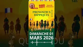 Miniature : Pronostics Hippiques de Gérards Mot du samedi 28 février 2026