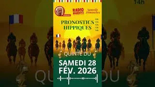Miniature : Pronostics Hippiques de Gérards Mot du samedi 28 février 2026
