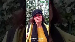 Miniature : #free_ihsane_elkadi Sanhadja Akrouf, militante féministe exprime sa #solidarité avec Ihsane El Kadi