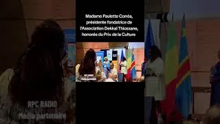 Miniature : RPC Média partenaire JIFA 2026🏆 Hommage à une grande dame de la culture africaine Paulette Corréa.