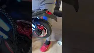 Miniature : Scooter Brakes Catching Fire! 🔥#escooter #Rovoron #scooter #2wheels