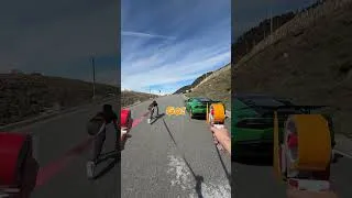 Miniature : Man VS Lamborghini Huracán : Follow @raftor___  for more 🔥#run #lambo #vs #lambo #huracan
