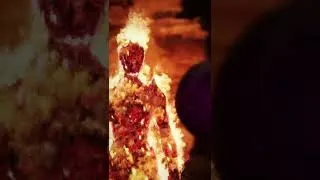 Miniature : Robot Girl on fire
