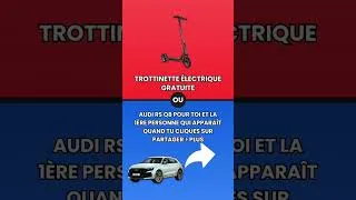 Miniature : Quelle voiture tu choisis🔵🔴? #quizz #tupreferes #choix #saviezvousque #automobile #voiture #car