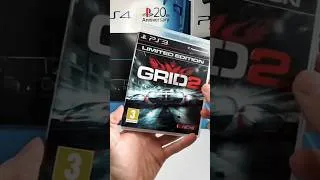 Miniature : UNBOXING GRID 2 LIMITED EDITION 2013 PS3 #codemasters #playstation #gaming #unboxing #gamer #grid2