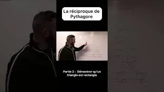 Miniature : Les grand classique au brevet!Tu veux démontrer qu’un triangle est rectangle Réciproque de Pythagore