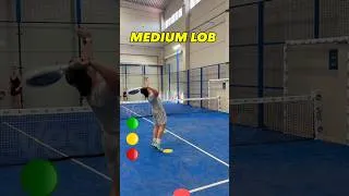 Miniature : 🟢🟡🔴 SMASH on Different lob = different CONTACT POINT
