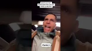 Miniature : Il se fait agresser par un SDF dans le métro 🤨 #malaisetv #drole #ksos