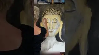 Miniature : Grand Buddha à l'Acrylique #shorts