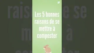 Miniature : Les 5 bonnes raisons de se mettre à composter 🥦 #shorts #déchets #ecologie