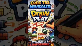 Miniature : Tout ce que tu dessines devient JOUABLE ✍️🎮 #DrawAndPlay #Creativity #IndieGaming #Steam #GameDesign