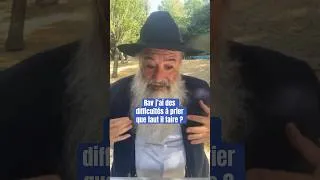 Miniature : Rav j’ai des difficultés à prier que faut il faire ?