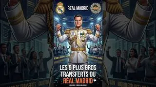 Miniature : les 5 plus gros transferts du Real Madrid