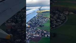 Miniature : Landing at Zurich Airport 🇨🇭 SWISS Airbus A320 (from Paris CDG 🇫🇷)