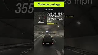 Miniature : Golf GTI 360 km/h (223 mph)  #car #fh6 #pourtoi #golfgti
