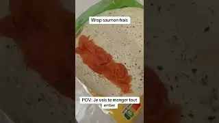 Miniature : WRAPS SAUMON FRAIS #shorts #viralvideo #viral