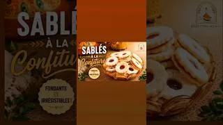 Miniature : Biscuits Sablés à la Confiture #food #cookies #biscuit