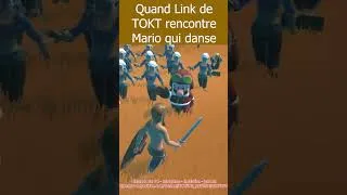 Miniature : Mario et Zelda se retrouvent par terre dans TOTK