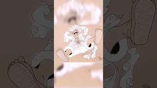Miniature : Drawing monkey D luffy Gear 5