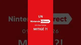 Miniature : UN NINTENDO DIRECT MOYEN 😱?! #Nintendo #Zelda #jeuxvidéo #gaming #youtubeshorts #switch2 #pokemon