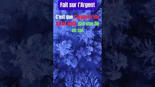 Miniature : L'argent n'est qu'un outil, pas une fin en soi