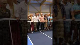 Miniature : Nouvelle halle couverte de tennis à Salins-Fontaine