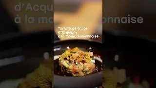 Miniature : Recette Normandie x île de la Réunion : tartare de truite d'Acquigny