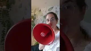 Miniature : J’ai fait une série, trop contente de mon mégaphone...je le prête à qui veut demain à 19h.