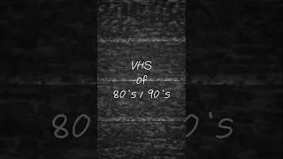 Miniature : VHS #1
