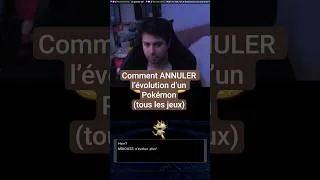Miniature : Comment ANNULER l’évolution d’un Pokémon (tous les jeux)