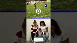 Miniature : Emma Coudert et Hina Ikahehegi des Lionnes de Bordeaux, ont classé 4 tampons du rugby amateur 🏉