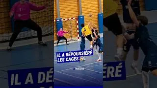 Miniature : La précision d'un sniper 🎯 #handball #handballer