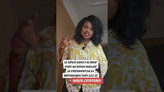 Miniature : Si le Sénat ne donne pas son avis aucune loi majeure de notre pays ne pourrait être promulguée...