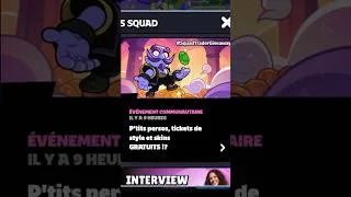 Miniature : Des récompenses GRATUITES sur SQUAD BUSTERS !!  #supercell #squadbusters #squadtradergiveaway
