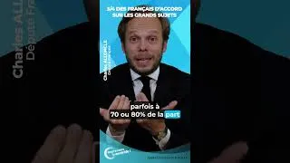 Miniature : 🏋️ Charles Alloncle : les 3/4 des Français sont d'accord sur les grands sujets.