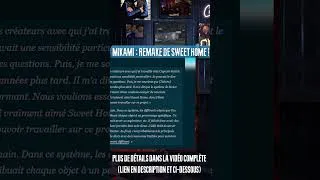 Miniature : Shinji Mikami veut faire le Remake de Sweet Home 💥 - #shorts #shinjimikami #remake #sweethome