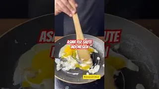 Miniature : ASMR Riz Sauté# Indonésien 🔥 Nasi Goreng Ultra Satisfaisant !#cooking #cuisineasiatique #food