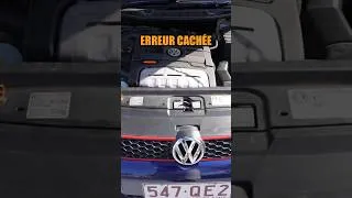 Miniature : Aucun voyant  mais une erreur moteur
