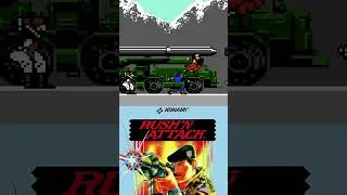 Miniature : Seul contre une armée… (Rush'n Attack) #retrogaming #konami  #nes  #shorts