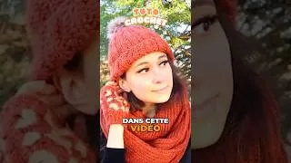 Miniature : Bonnet au crochet FACILE en moins de 2h ! 🤩 (Tuto débutant)  #crochet #automne #tutofacile