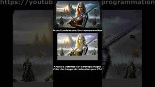 Miniature : Heroïc Fantasy to C64 bitmaps !