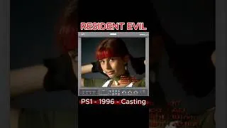 Miniature : Resident Evil 1(PS1) - Casting - 1996