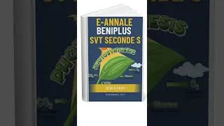 Miniature : E-ANNALE SVT SECONDE S PROGRAMME APC