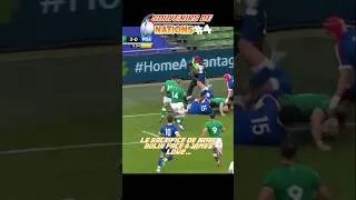 Miniature : Le sacrifice ÉNORME de Brice Dulin pour arrêter James Lowe ! - Souvenirs de #6nations Ep4 #rugby