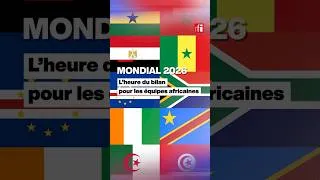Miniature : Mondial 2026 : l'heure du bilan pour les équipes africaines  #football #afrique #coupedumonde2026