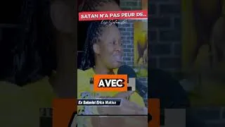 Miniature : Le diable n’a pas peur de la présence de Dieu, il a peur de… Erica Mukisa, ex-sataniste #shorts