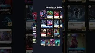 Miniature : Ma decklist pour jouer Kai'sa  #riftbound