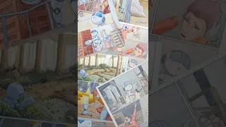 Miniature : Retour sur cette fin d'année 2025 où j'ai repris toutes les pages de ma BD de SF à l'aquarelle
